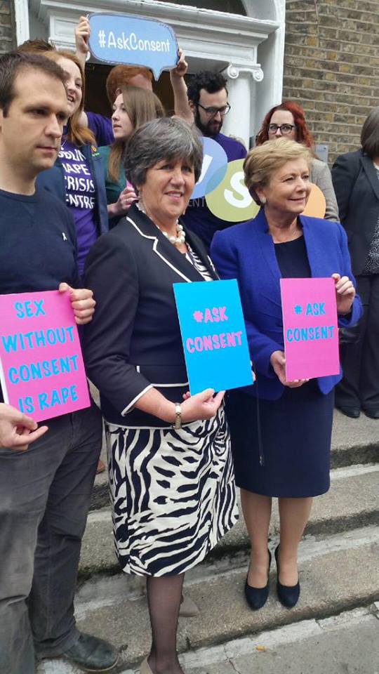 Tom Meagher & Ellen O'Malley-Dunlop & Frances Fitzgerald