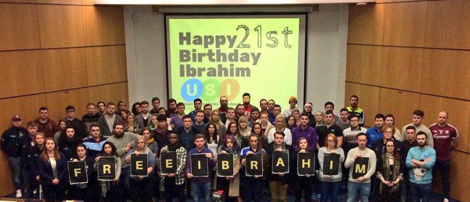 Students Take Action for Ibrahim’s Halawa’s Immediate Release