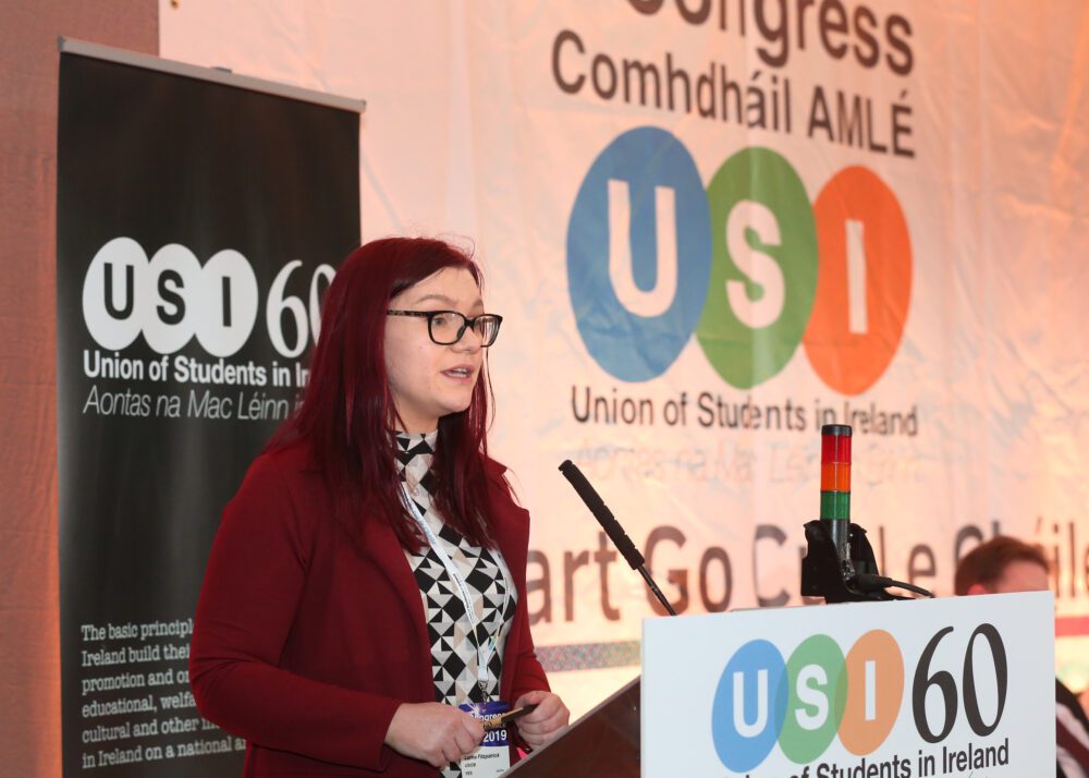 Lorna Fitzpatrick Elected President of the Union of Students in Ireland, 2019/2020