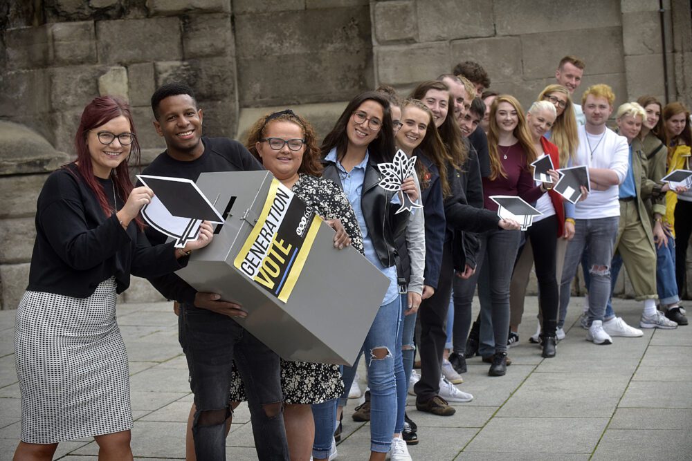 Students Register to Vote Ahead of 2019/2020 Elections