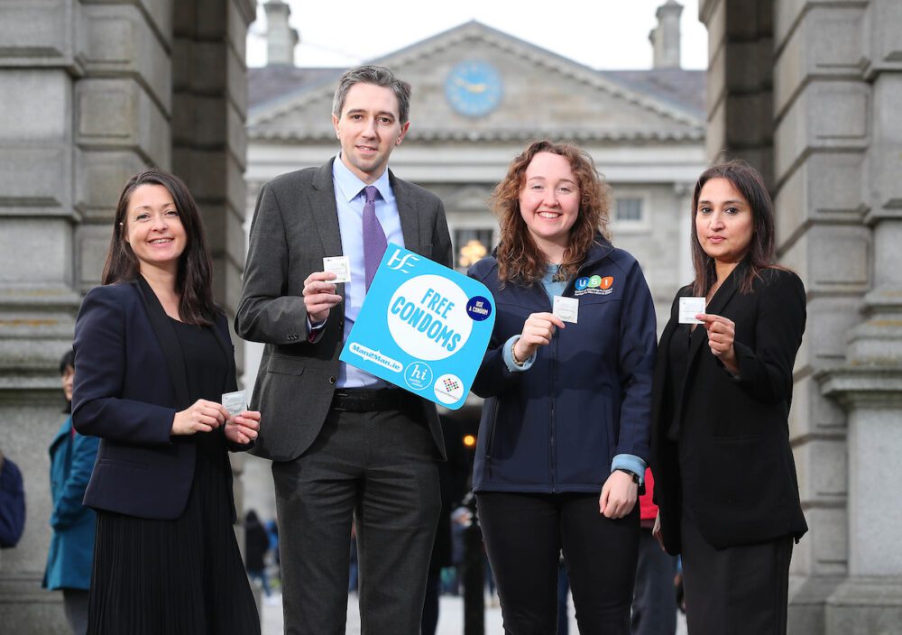 Minister Harris Launches National Condom Distribution Service in Third Level Colleges